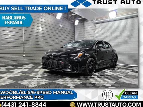 TOYOTA GR COROLLA 2023 JTNABAAE1PA007487 image